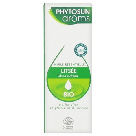 Phytosun Aroms Huile Essentielle Litsée Bio 10ml pas cher, discount