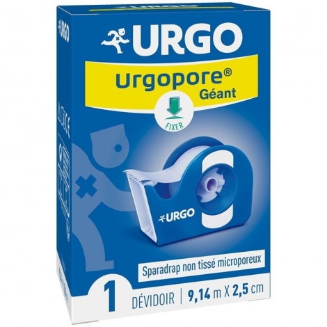 Urgo Urgopore Géant Sparadrap Non Tissé Microporeux 2,5cm x 9,14m pas cher, discount