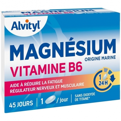 Alvityl Magnésium Vitamine B6 45 Comprimés pas cher, discount