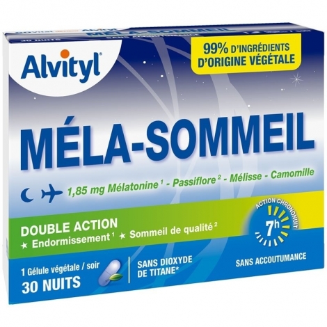 Alvityl Méla-Sommeil 30 gélules pas cher, discount