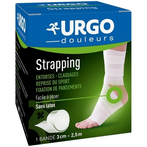 Urgo Strapping 2,5m x 3cm pas cher, discount