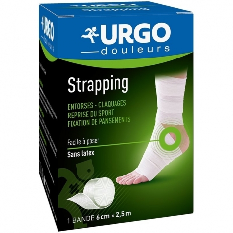 Urgo Strapping 2,5m x 6cm pas cher, discount