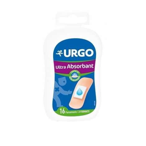 Urgo Ultra Absorbant 16 pansements pas cher, discount