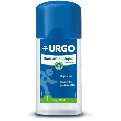Urgo Soin Antiseptique Chlorhexidine Spray 100ml pas cher, discount