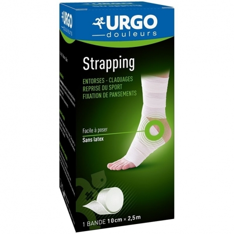 Urgo Strapping 10cm x 2,5m 1 bande pas cher, discount