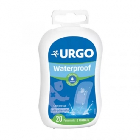 Urgo Pansements Waterproof 20 Pansements 2 formats pas cher, discount