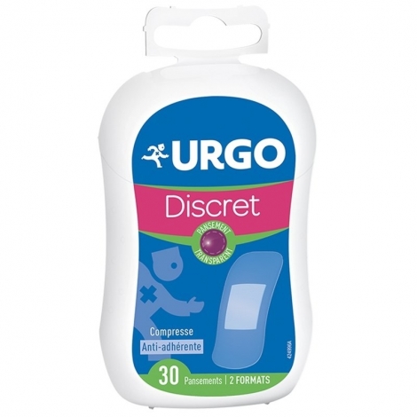 Urgo Discret Pansement Transparent 2 Formats x30 pas cher, discount