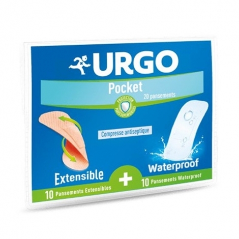 Urgo Pocket 20 pansements pas cher, discount