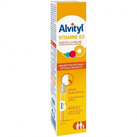 Alvityl Vitamine D3 Spray Sublingual 10ml pas cher, discount