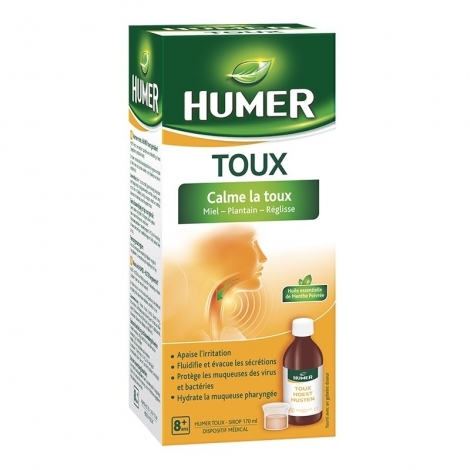 Humer Toux Sirop 170ml pas cher, discount