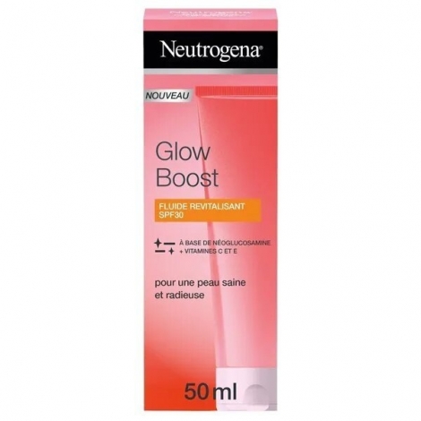 Neutrogena Glow Boost Fluide Revitalisant SPF30 50ml pas cher, discount