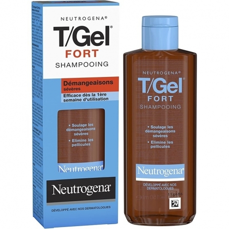 Neutrogena T/Gel Fort Shampooing Anti-Pelliculaire Démangeaisons Sévères 150ml pas cher, discount
