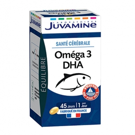 Juvamine Oméga 3 DHA 45 capsules pas cher, discount
