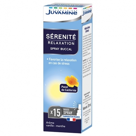 Juvamine Sérenité Relaxation Spray Buccal 20ml pas cher, discount