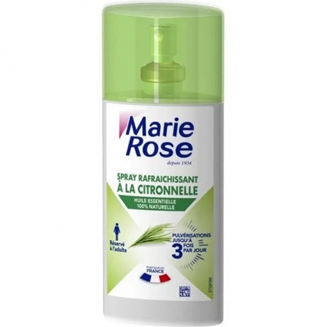 Marie-Rose Spray Rafraichissant à la Citronnelle 100ml pas cher, discount