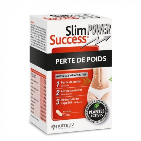 Nutreov Slim Success Power Perte de Poids 60 gélules pas cher, discount