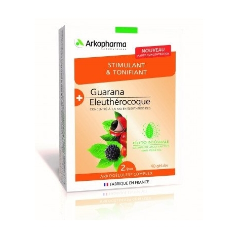 Arkopharma Complex Stimulant Bio 40 gélules pas cher, discount