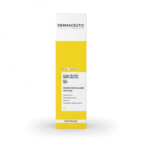 Dermaceutic Sun Ceutic 50+ Protection Solaire Anti-Âge SPF50+ 50ml pas cher, discount