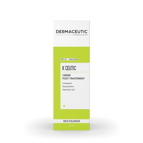Dermaceutic K Ceutic Crème Post-Traitement SPF 50 30ml pas cher, discount