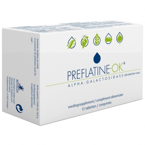 Preflatine-Ok 72 comprimés pas cher, discount