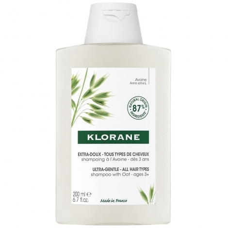 Klorane Shampooing à l'Avoine 200ml pas cher, discount