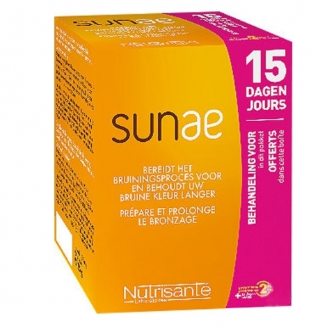 Nutrisanté Sunae / Dermasolaire 120 capsules + 30 OFFERTES NOUVELLE FORMULE pas cher, discount