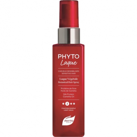 Phyto Phytolaque Laque Végétale Fixation Souple Cheveux Sensibilisés 100ml pas cher, discount