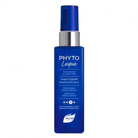 Phyto Phytolaque Laque Végétale Fixation Médium à Forte Tous Cheveux 100ml pas cher, discount