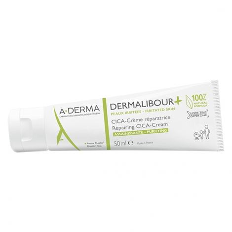 A-derma Dermalibour+ Cica-Crème Réparatrice 50ml pas cher, discount