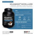 Eafit Milk & Egg 95 Micellaire Saveur Vanille 2,2kg
