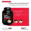 EaFit Pure Isolate Premium Protéines Croissance Musculaire 750g