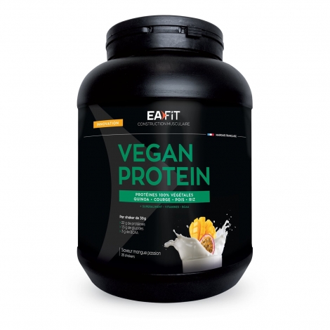Eafit Innovation Vegan Protein Mangue-Passion 750g pas cher, discount