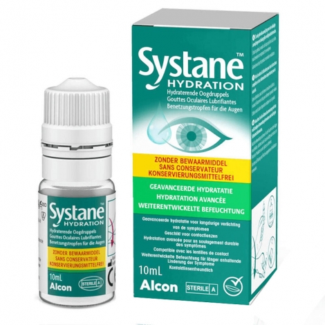 Systane Hydratation Gouttes Oculaires Lubrifiantes sans Conservateur 10ml pas cher, discount