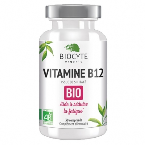 Biocyte Vitamine B12 Bio 30 comprimés pas cher, discount