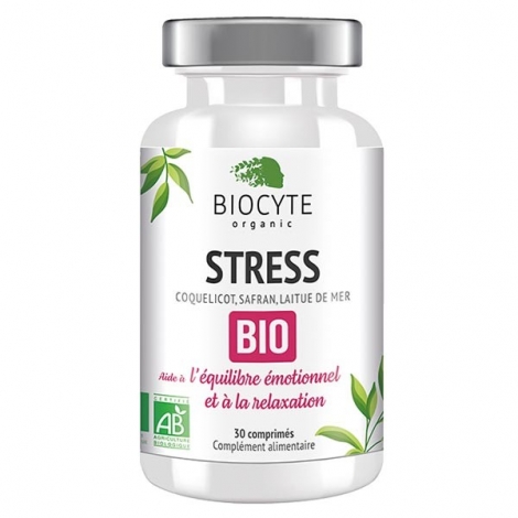 Biocyte Stress Bio 30 comprimés pas cher, discount