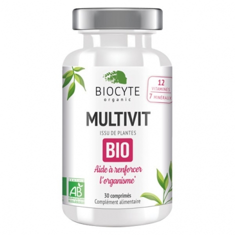 Biocyte Multivit Bio 30 comprimés pas cher, discount