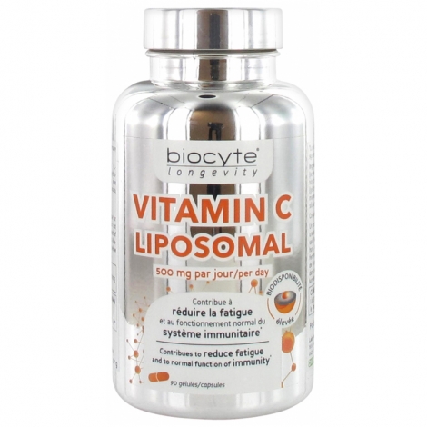 Biocyte Vitamine C Liposomale 90 gélules pas cher, discount