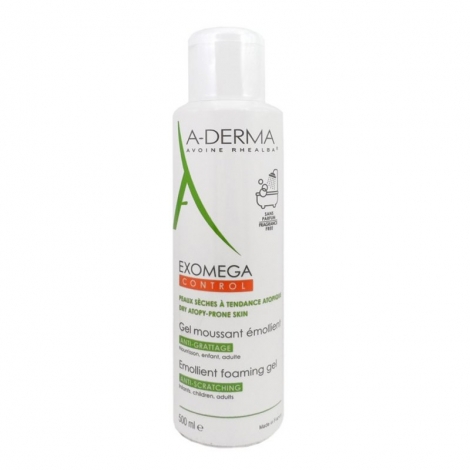 Aderma Exomega Control Gel Moussant 500ml pas cher, discount