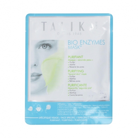 Talika Bio enzymes masque purifiant 1 pièce pas cher, discount