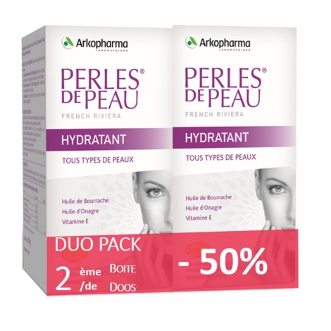 Arkopharma Perles de Peau 2 x 200 capsules PROMO pas cher, discount