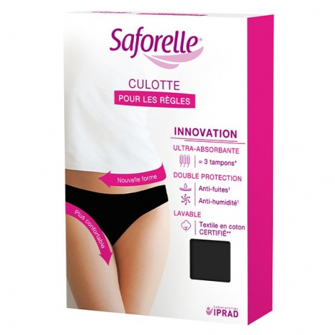 Saforelle Culotte Ultra Absorbante pour les Règles Taille XL / 42 pas cher, discount