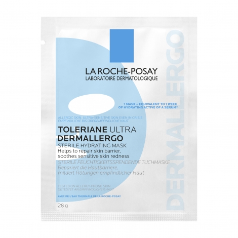 La Roche-Posay Toleriane Ultra Dermallergo Masque Tissu Stérile 1 pièce pas cher, discount