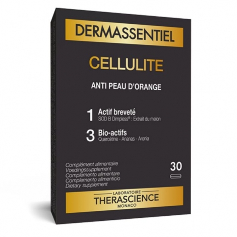Therascience Dermassentiel Cellulite 30 comprimés pas cher, discount