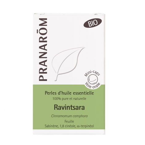 Pranarom Ravintsara Bio 60 perles pas cher, discount