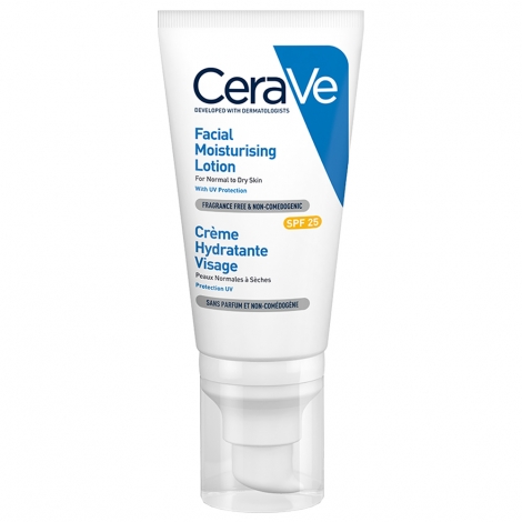 CeraVe Crème Hydratante Visage Jour SPF25 52ml pas cher, discount