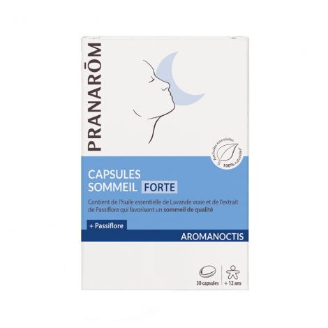 Pranarom Aromanoctis Capsules Sommeil Forte 30 capsules pas cher, discount