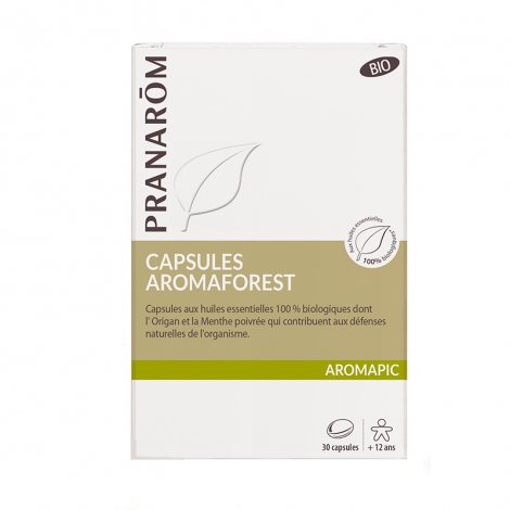 Pranarom Aromapic Capsules Aromaforest Bio 30 capsules pas cher, discount