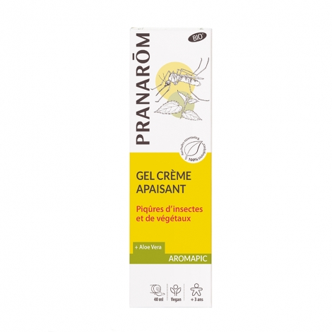 Pranarom Aromapic Gel Crème Apaisant Bio 40ml pas cher, discount