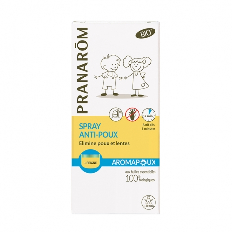 Pranarom Aromapoux Spray Anti-Poux Bio 30ml pas cher, discount