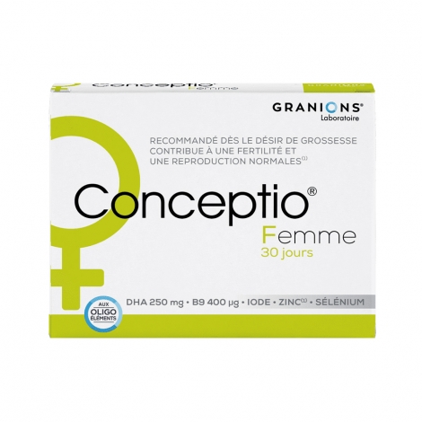 Conceptio Femme 60 Jours 60 gélules + 60 capsules pas cher, discount